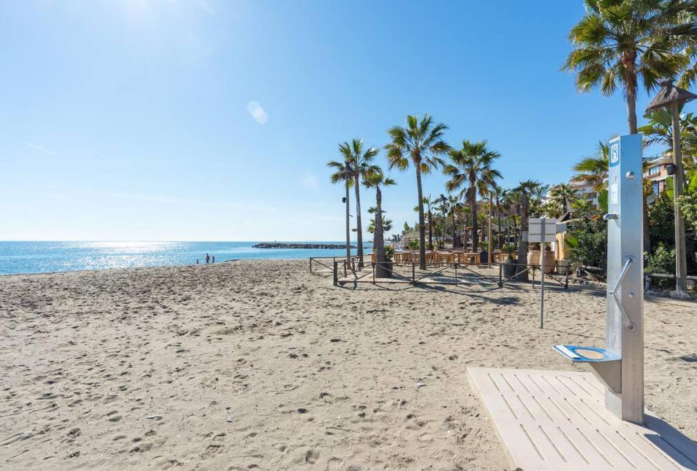 Incredible Luxury Location In Puerto Banus Beach For Families Marbella Eksteriør billede